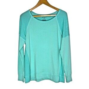 Tek Gear Dry Tek‎ Womens Aqua Pullover Sweatshirt Size Medium